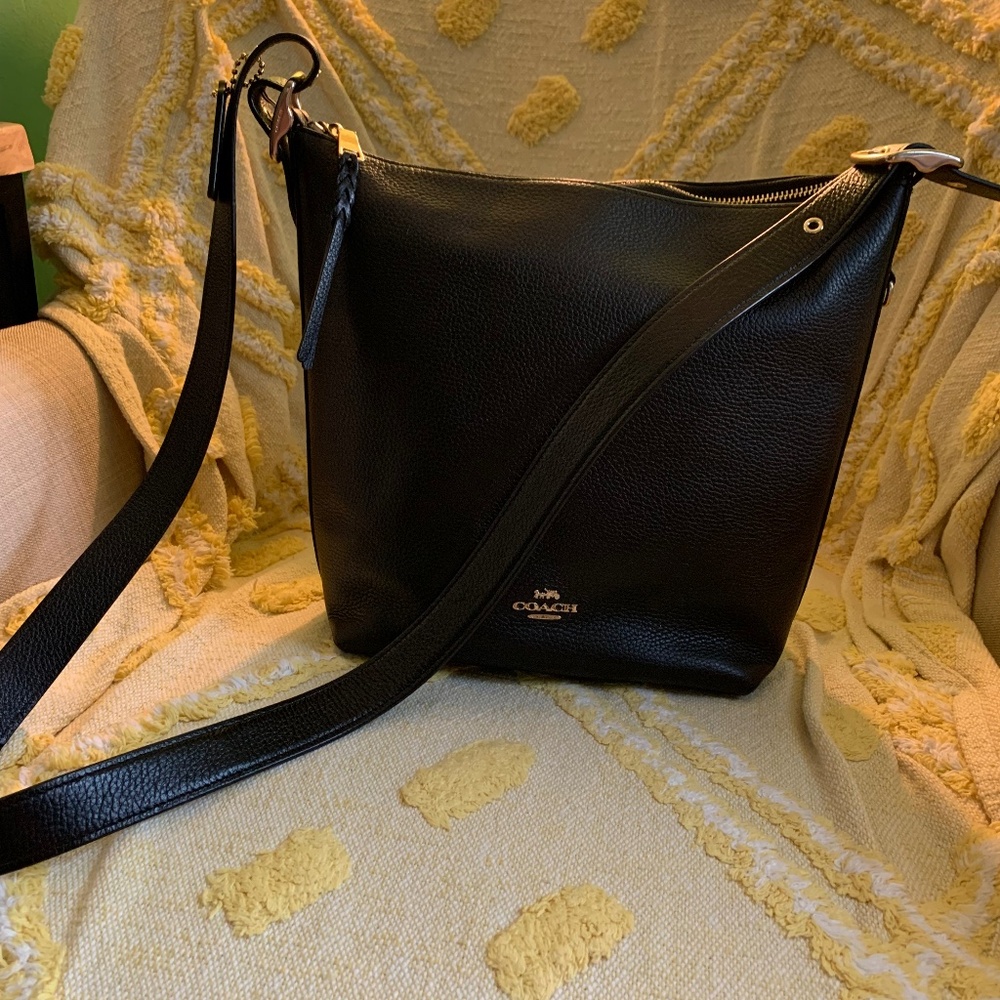 Coach Black Bucket Bag